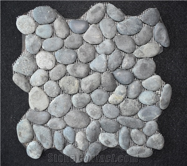 Natural Pebble Tiles Mosaic Design