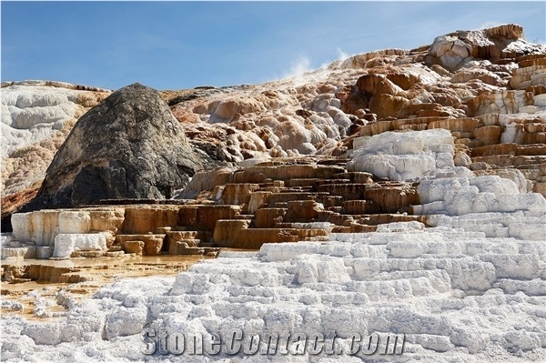 Travertine Quartz Surface Slab for Counter Top Fad301