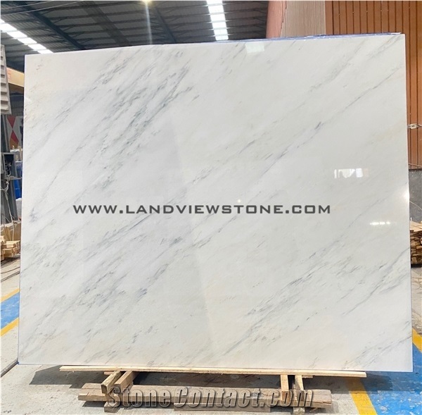 Bianco Bello Marble Chinese White Marble Slab Tile