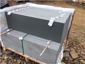Hainan Cheap Honed Andesite Stone Without Holes Walling Tile