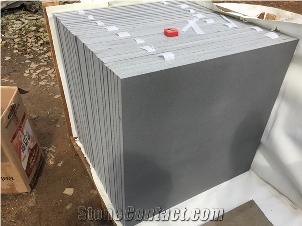 Hainan Cheap Honed Andesite Stone Without Holes Walling Tile
