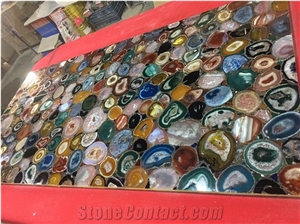 Agate Stone Crystal Egg, Circle Agate Stone, Agate Stone