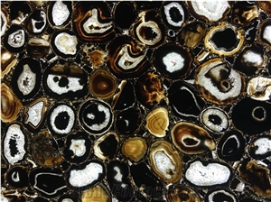 Big Black Agate, Black Agate Slab, Agate Slab
