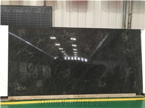 Black Calacatta Factory Price Quartz Stone Slab,Stone Slab