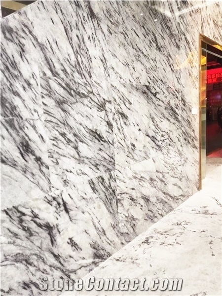 Blue Ice Jade Exotic Marble Slabs, Marble Walling Cover Tile