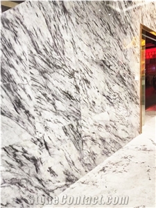 Blue Ice Jade Exotic Marble Slabs, Marble Walling Cover Tile