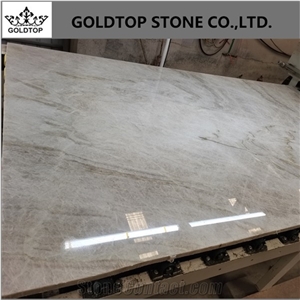 Brazilian Cristallo White Quartzite Quarry Slabs Tiles