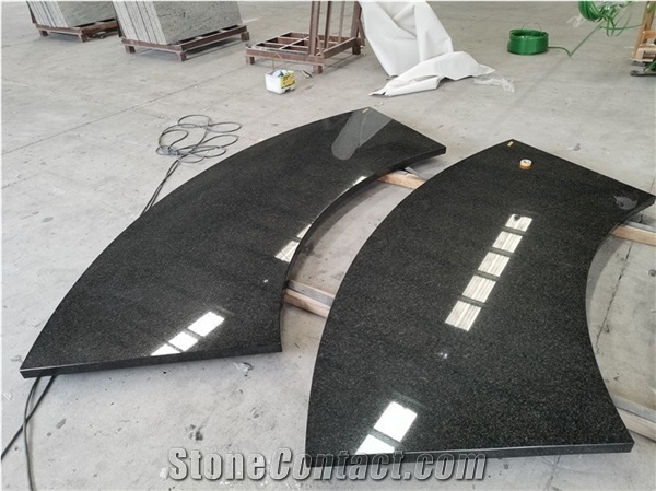 Cove Natural Stone Black Pearl Granite Countertop