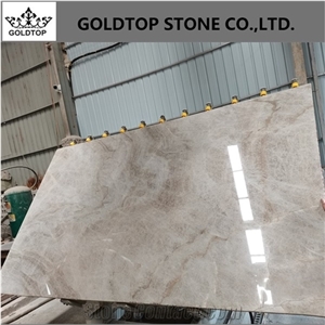 Elegant White Cristallo Quartzite Wall French Pattern Tiles