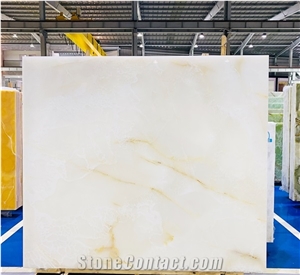 Extremely Precious White Onyx Stone Bathroom Floor Wall Tile