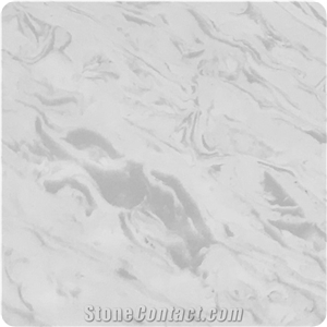 Gery Quartz Marble Artificial Slab Stone for Countertop