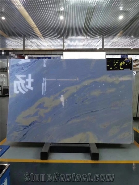High Quality Blue Marble Slab, Marble Slabs