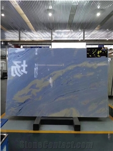 High Quality Blue Marble Slab, Marble Slabs