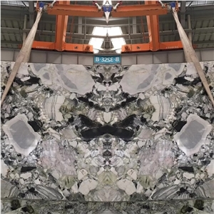 Ice Jade Marble, Marble Background Wall, Black Marble Slab