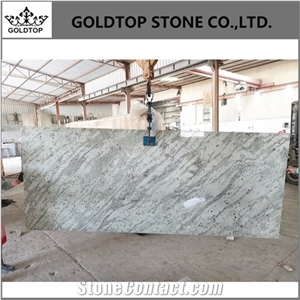 India Countertop Andromeda White Granite Slabs Island Tops