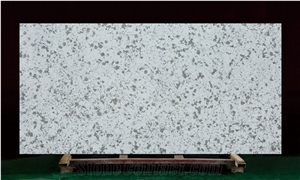 Light Blue Slab,Particles Glass Marble Quartz Slab