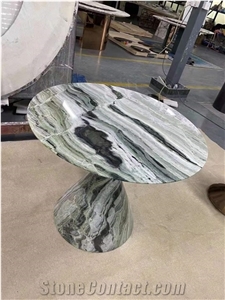 Mabrle Green Table Top, Green Table, Table Top