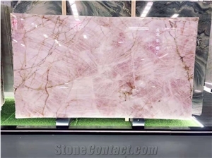 Pink Quartzite Slab, Natural Quartzite Stone