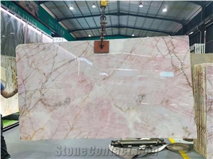 Pink Quartzite Slab, Natural Quartzite Stone