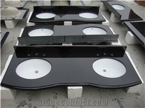 Whole Set Of Black Granite for Vanity Top Sink
