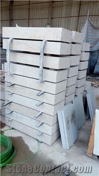 Cheap Granite Walkway Kerbstone Garden Steps 6 Sides Flamed