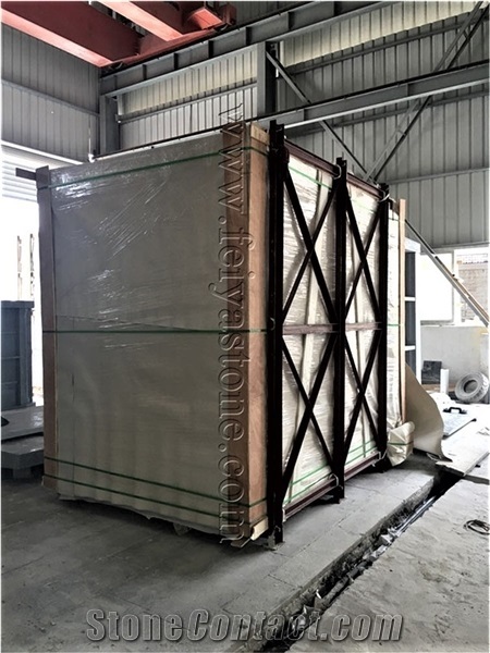 G603 Granite Octagonal, Gray and Black Mausoleum Cremation Columbarium Niche