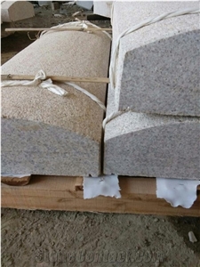 G682 Gold Granite Wall Capping Wall Copping Stones, Wall Parapet
