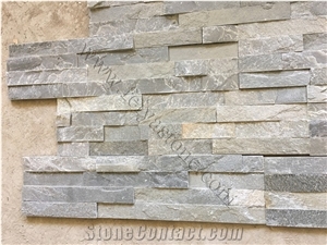 Grey Faux Stone Veneer Ledger Panel Castle Rock Panel