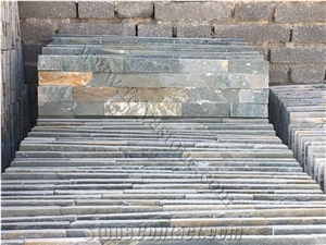 Mixed Faux Stone Veneer Ledger Stone Castle Rock Panel