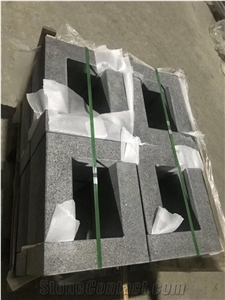 New G684 Black Granite Pavers Kerbs and Projects