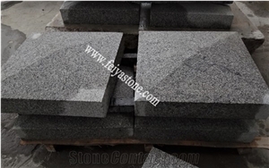 Silver Granite Pillar Caps Pier Caps Gate Post Caps