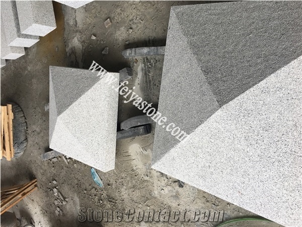 Silver Granite Pillar Caps Pier Caps Gate Post Caps