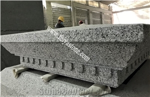 Silver Granite Pillar Caps Wall Caps Pier Caps