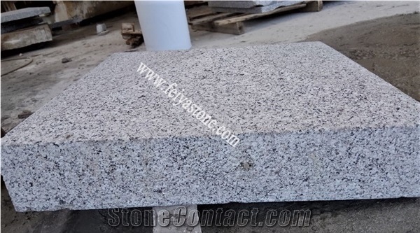 Silver Granite Round Pillar Caps Pier Caps Gate Post Caps
