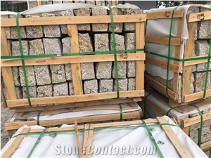 Very Cheap Hand Cut Pineapple Kerbs Road Stone Curbstone
