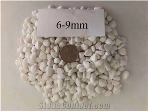 White Garden Cobbles Crushed Chip Walkway Pebbles Driveways