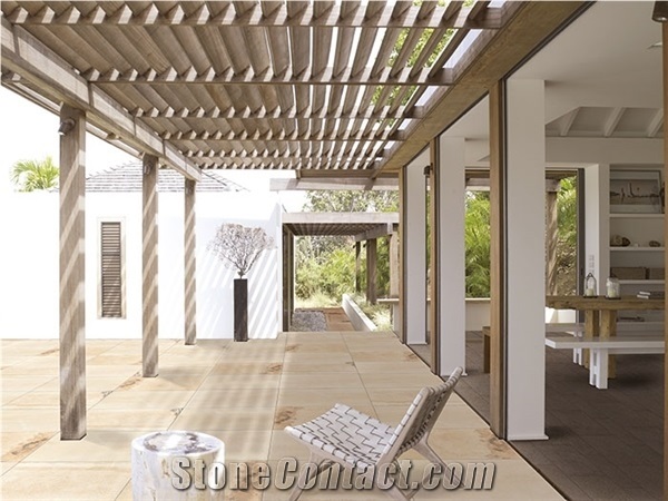 Hardscape Porcelain Monviso Fossil Sintered Stone
