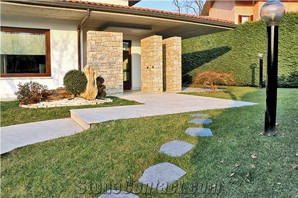 Passo Giapponese Grigioni Sintered Stone Garden Stepping Stone