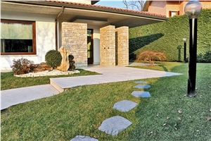 Passo Giapponese Grigioni Sintered Stone Garden Stepping Stone