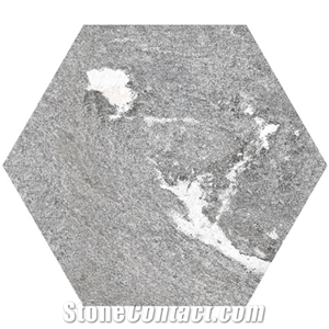 Stone Gres Esagono Grigioni