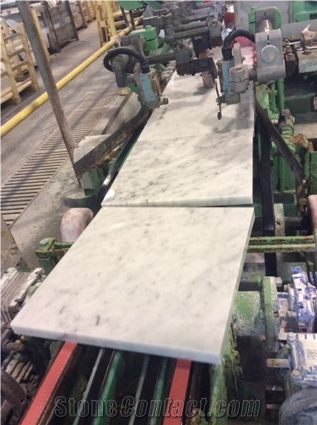 Bianco Carrara Marble Polished Tiles
