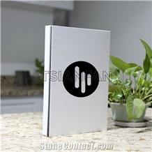 3 Pages Display Folder for Quartz Tile Acrylic Display