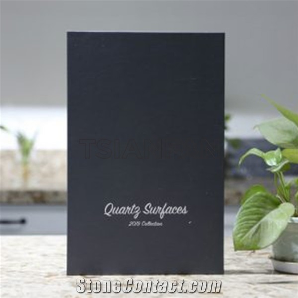 4 Pages Sample Folder Book for Stone Quartz Display