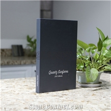 4 Pages Sample Folder Book for Stone Quartz Display
