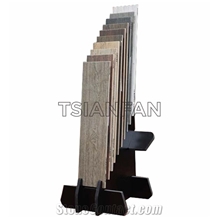 Adjustable Width Ceramic Tile Floor Porcelain Display Rack