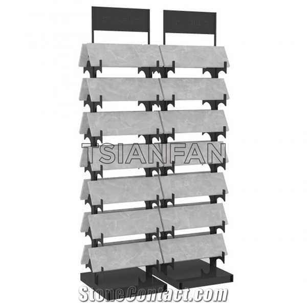 Custom Cut Tile Showroom Ideas Rock Displays St-30