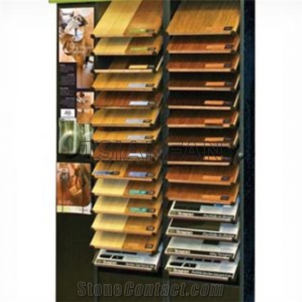 Decorative Tile Display Stand Carpet Display Rack St-38
