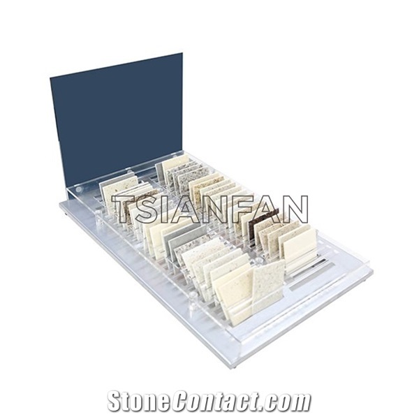 Marble Granite Tile Sample Display Tabletop Stand