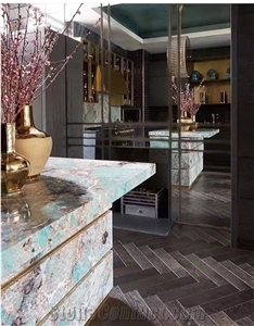 Amazon Emerald Quartzite Tiles & Slabs