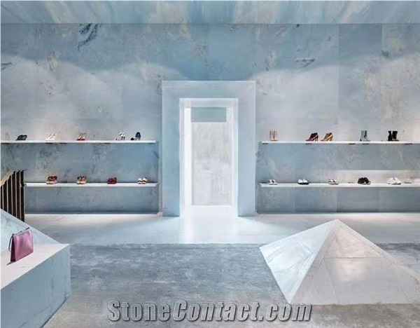 Blue Lagoon (Blue Sky) Quartzite Slabs